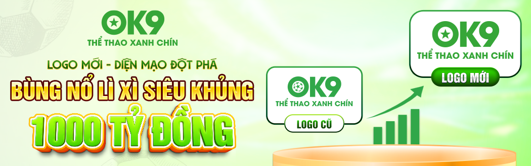 Ok9 thể thao banner mới